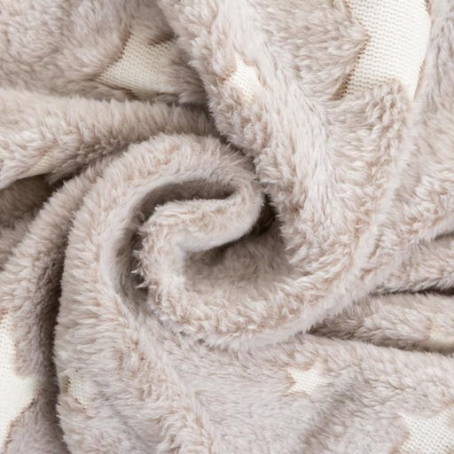 Плед светящийся в темноте Этель Звезды цв.серый 150*200 см,100% п/э, корал-флис, 220 гр/м2  фото 6