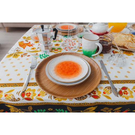 Тарелка Доляна «Заря», d=30 см, дерево