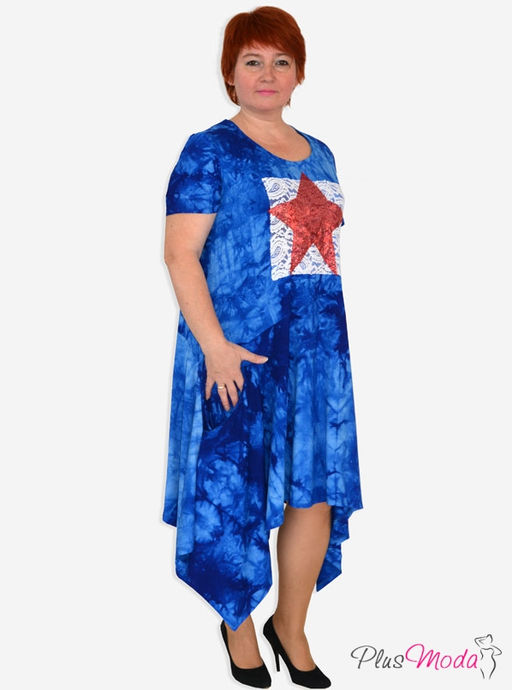 Платье Модель №48 размеры 52-72 - Plusmoda фото 2