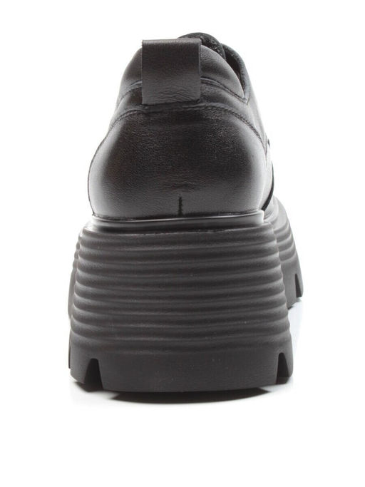 03-5931 BLACK Полуботинки женские (натуральная кожа)