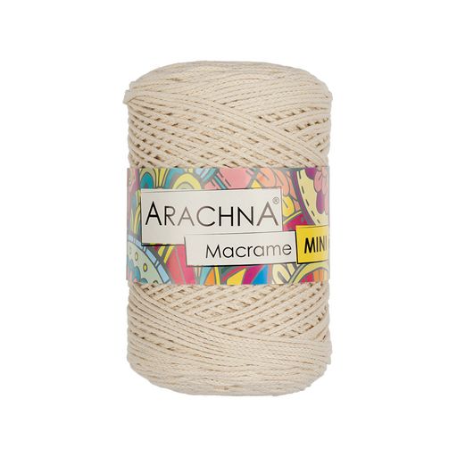 Пряжа ARACHNA Macrame Mini 80% хлопок, 20% полиэстер 4 шт. х 250 г  10 г 200 м  20 м