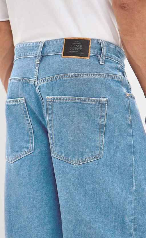 Джинсы муж. A2025 pale blue - Fine joyce фото 9