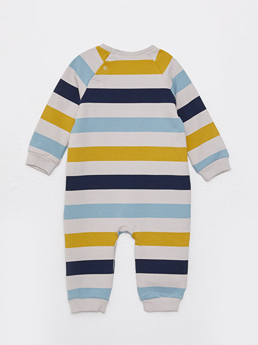 Bisiklet Yaka Uzun Kollu Erkek Bebek Tulum - Waikiki фото 2