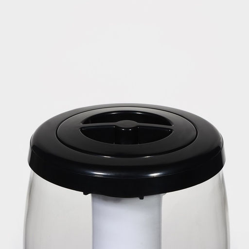 Башня пивная Вавилон, колба 2 л, подсветка, батарейки Ag10, пластик, чёрная - Simaland фото 4