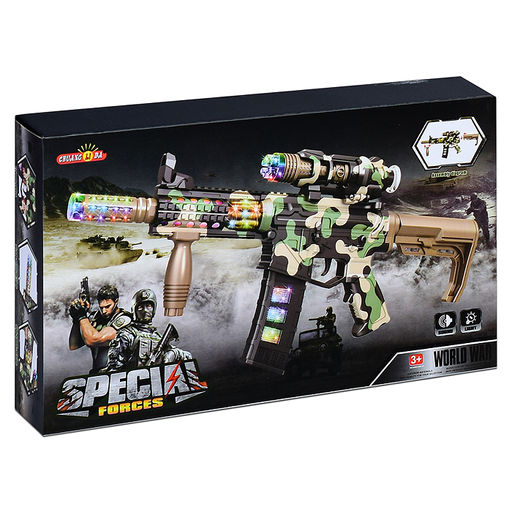 Автомат "Спецзадание" на батарейках, в коробке