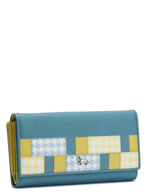 Кошелек Labbra L121-7071 l.blue/lemon