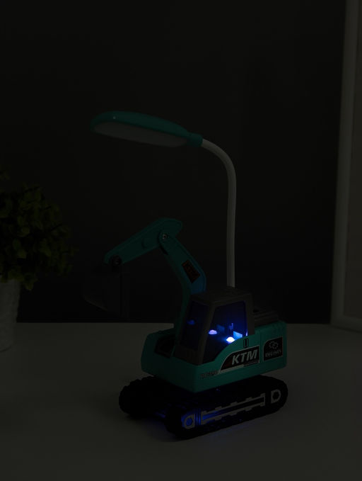 Ночник "Экскаватор" 8хLED 3Вт 5V USB АКБ 2 режима, точилка 7х11х31 см