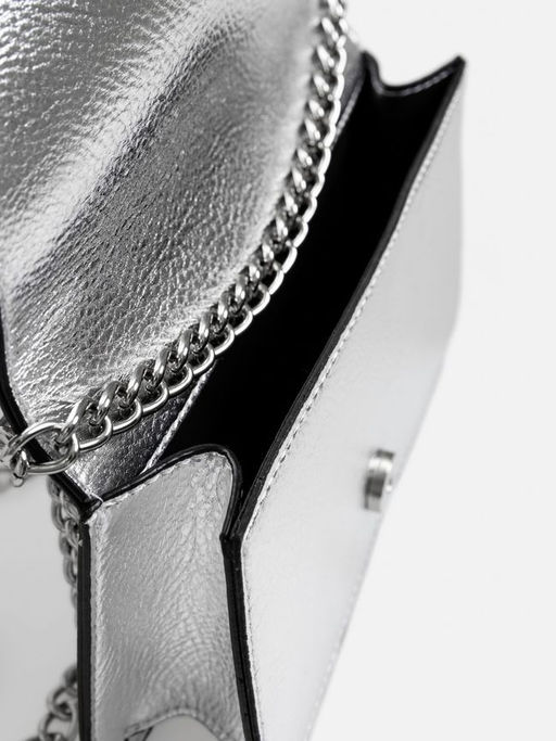 10206100226 Сумка жен. Osha серебристый - Concept club фото 6