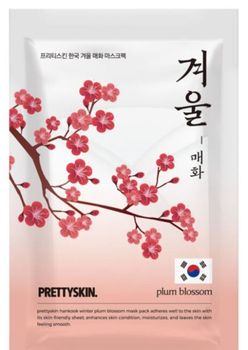Hankook Winter Plum Blossom Mask Pack - Маска для лица зимний цвет сливы, 25 мл