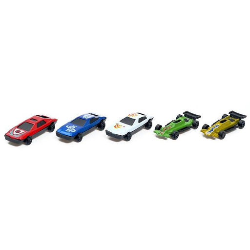 Машинка металлическая, набор 5 шт. цвета МИКС