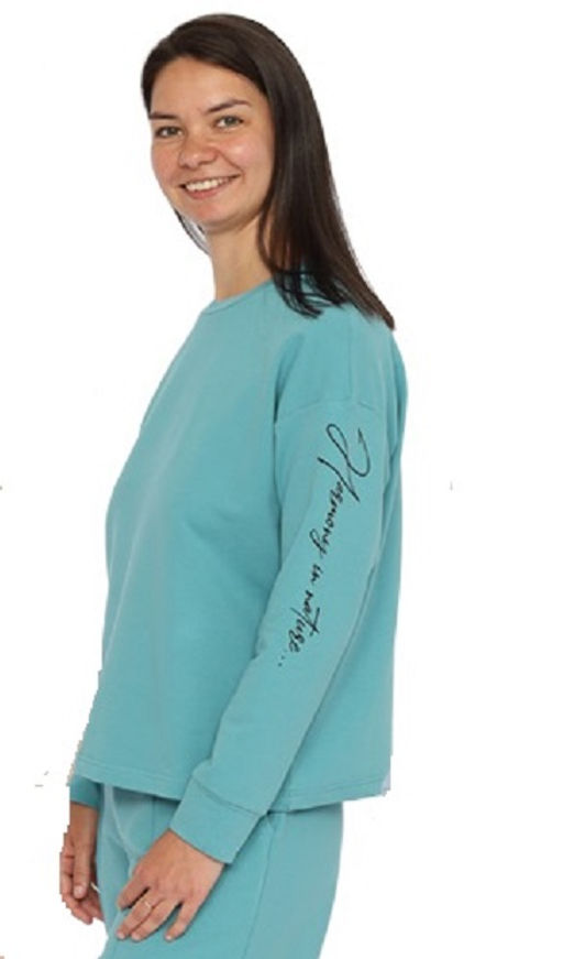 CRB wear/CSXW 60295-39 Джемпер женский,морская волна/Ex.Cherubino