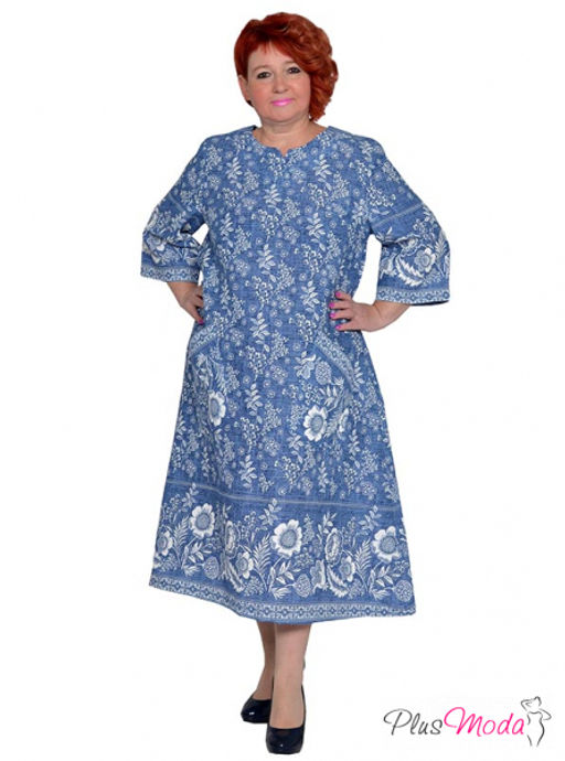 Платье Модель №1881 размеры 44-84 - Plusmoda фото 6