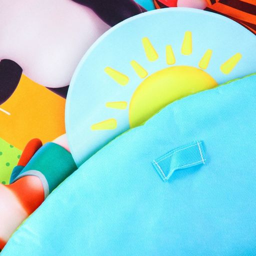 Развивающий коврик с дугами Весёлые малыши, 85х85 см, Крошка Я  фото 5