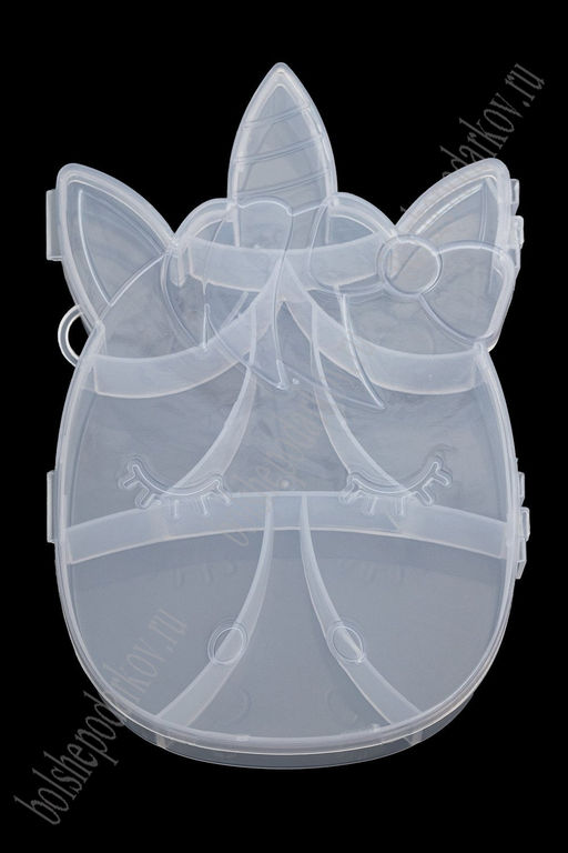 Пластиковый органайзер "Единорог" 9,5*14,7*2 см (SF-7262) №2