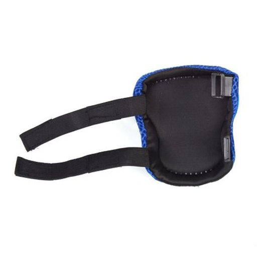 Защита для катания на роликах и велосипеде 6 предметов. 6-18лет / Yan-88Fat-BL /уп 40/100/ синий - Галеонтрейд фото 4