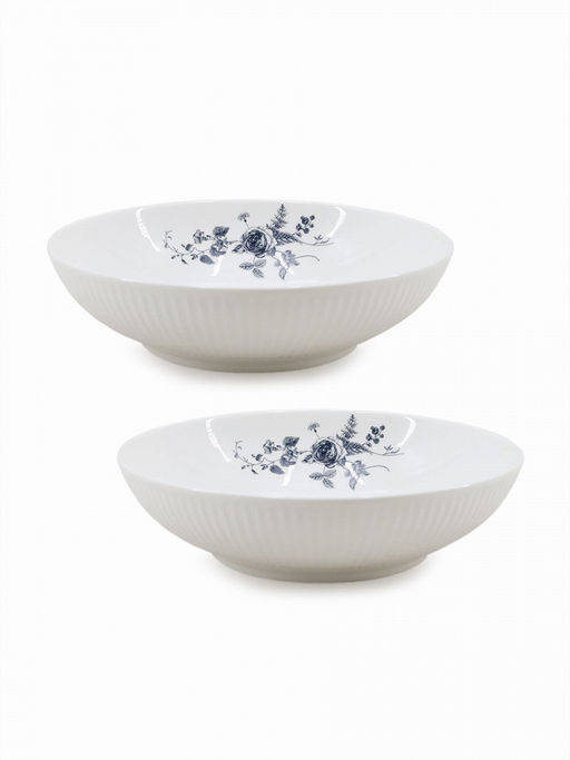 Набор столовой посуды, 10 предметов белый фарфор