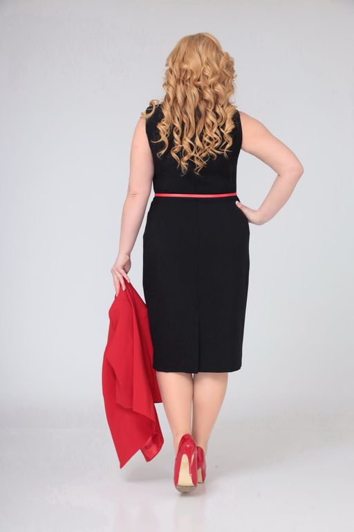 Платье Swallow 485 черный  фото 3