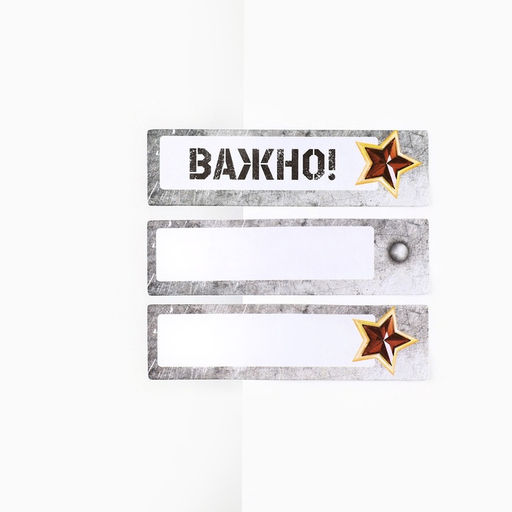 Подарочный набор, стикеры 20 листов и мини ручка шариковая За отвагу. 23 февраля - Artfox фото 2