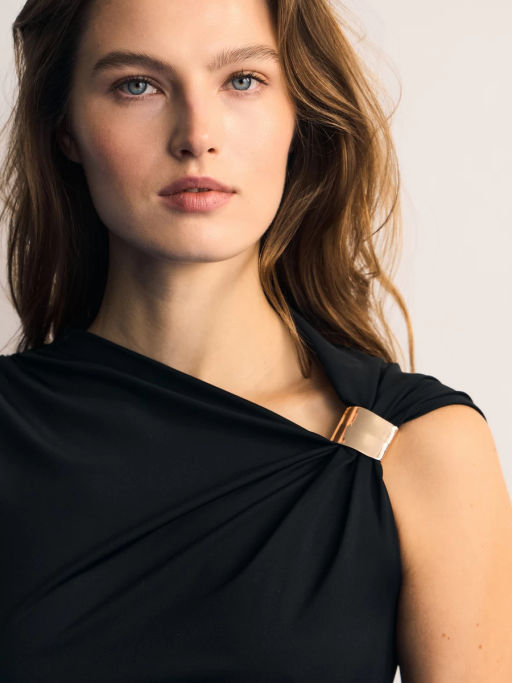 Топ с декоративным узлом / Zarina  фото 6