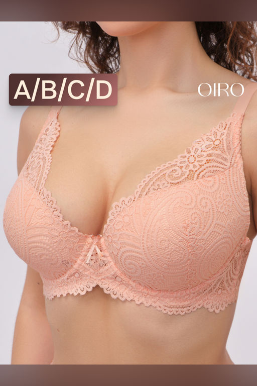 Бюстгальтер кружевной OIRO с пуш-ап ALICE 1032