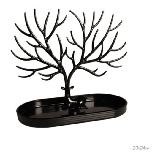 Подставка для украшений 23х24 см с бортиком черная / 125B /уп 100/без коробки - Галеонтрейд фото 8