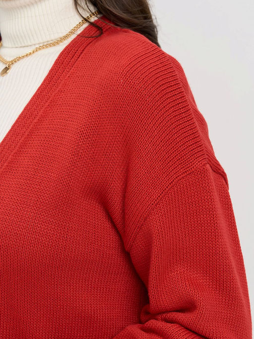 Кардиган женский 5252-1802. 2500140 Аврора red