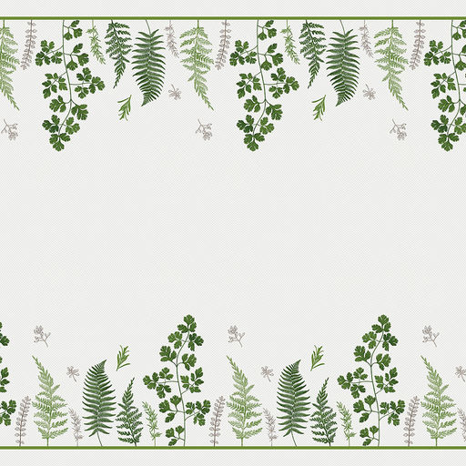 Скатерть 120х145см "Ботаника", длина стола до 105см, на 4 персоны, рогожка 186г/м2, хлопок 100%, упаковка классическая 28х41см, "Домашняя мода" (Россия)