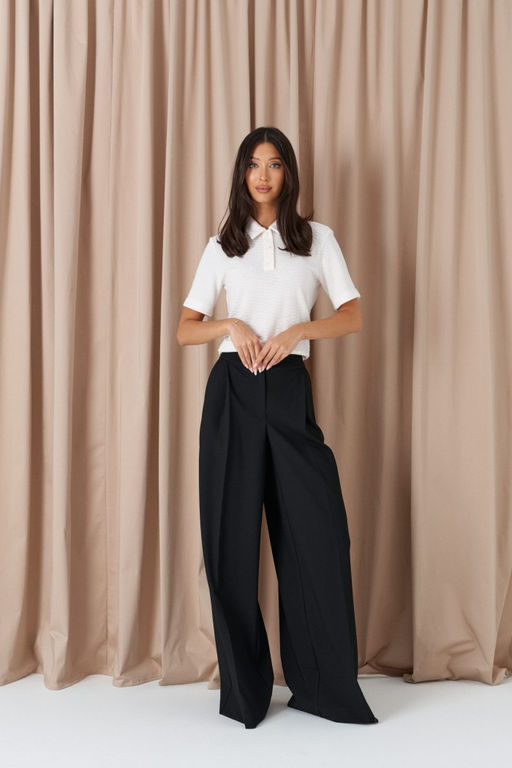 Брюки-палаццо Annete А1632 черные  фото 15