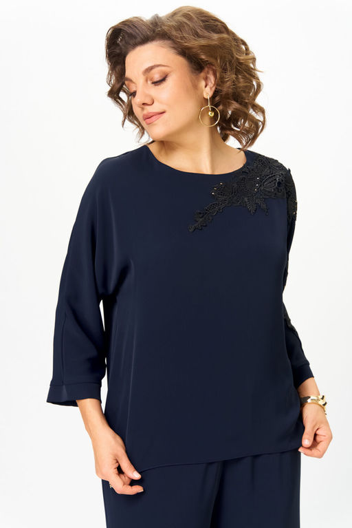 Блуза Rumoda 2277 синийдл. р.