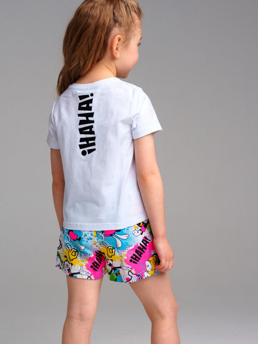 PlayToday / Комплект для девочки: футболка, шорты фото 2