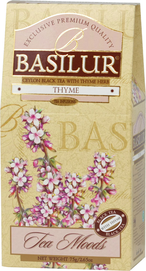 BASILUR. Чайный каприз. Чабрец (черный) 75 гр. карт.упаковка