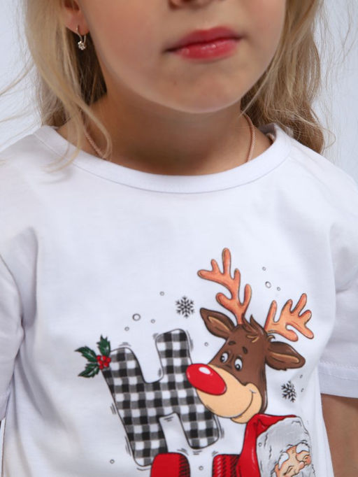 Пижама детская, модель 328, трикотаж (28 размер, Новый год) - Ивановотекстиль фото 6