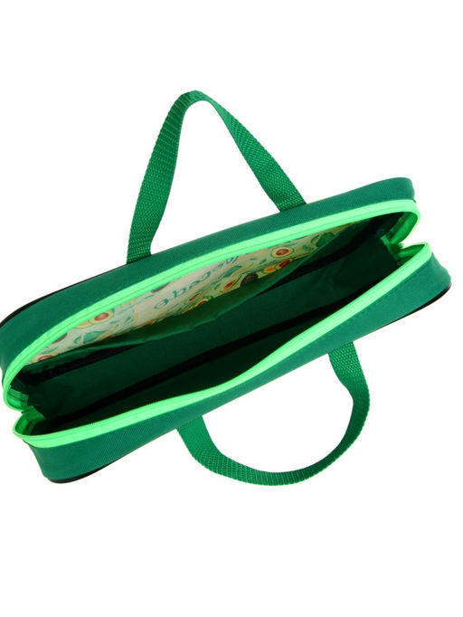 Папка для труда, А4, текстильная, 35×27×7 см «Авокадо»