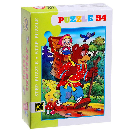 Цена за 20 шт. Пазлы «Мультики», 54 элемента МИКС