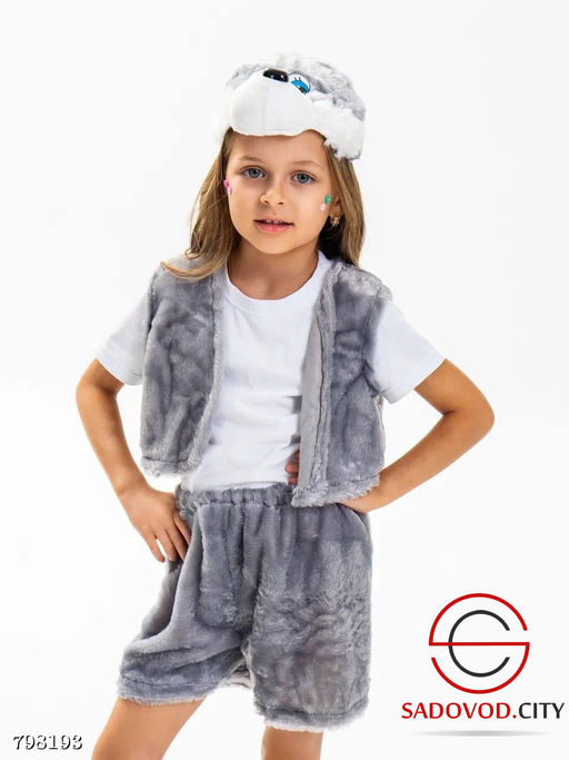 Костюм Заяц серый карнавальный - Bruno фото 3