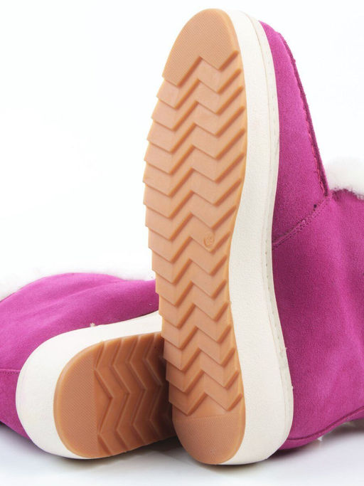 04-5603-3 CRIMSON Ботинки зимние женские (натуральная кожа, 100% шерсть)