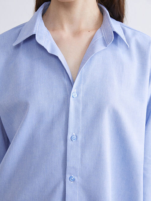 Oversize Oxford Kad?n G?mlek