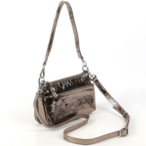 Женская кожаная сумка через плечо 0080-11 - Cidirro фото 2