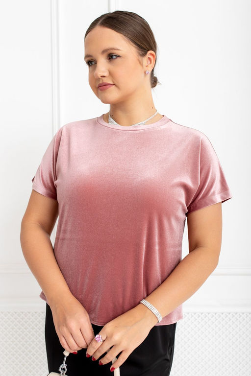Блузка ТБ-97 пыльная роза - Angelika фото 3