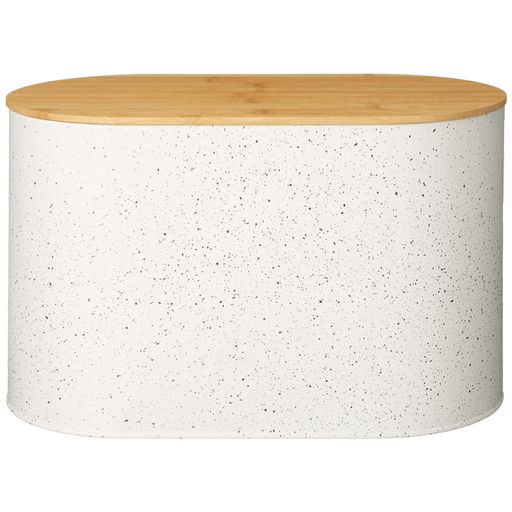 НАБОР AGNESS 2 В 1 ХЛЕБНИЦА 10 Л 34*18*20 СМ, БАНКА ДЛЯ СЫПУЧИХ 1,1 Л 11*14 СМ 3 ШТ  фото 3