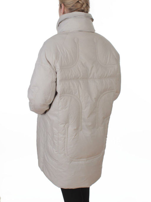 3062 MILK Куртка пуховая зимняя женская (утиный пух) - Fashion фото 6