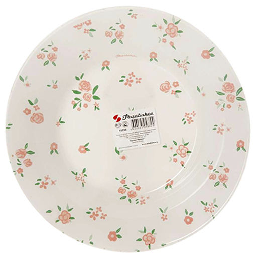 Прованс (Provence Flowers) Тарелка глубокая стеклянная д220мм, 500мл, h45мм, Pasabahce (Россия)