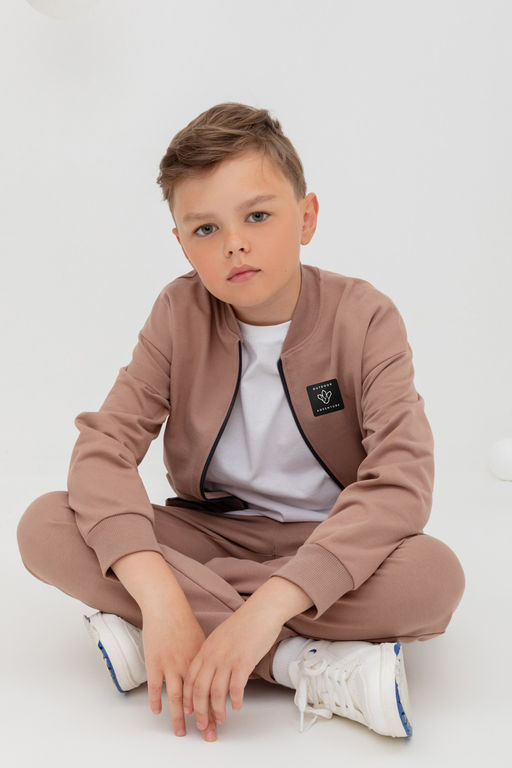 КР 400583/холодный какао к404 брюки для мал - Crockid фото 4