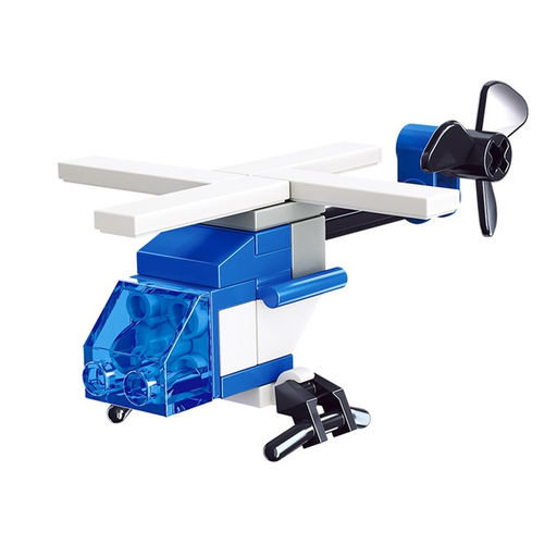 Цена за 2 шт. Конструктор Патруль «Патрульный вертолёт», 23 детали