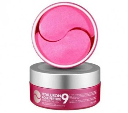 Medi-Peel Hyaluron Rose Peptide 9 Ampoule Eye Patch, 60ea - Патчи с экстрактом розы и пептидами 60шт
