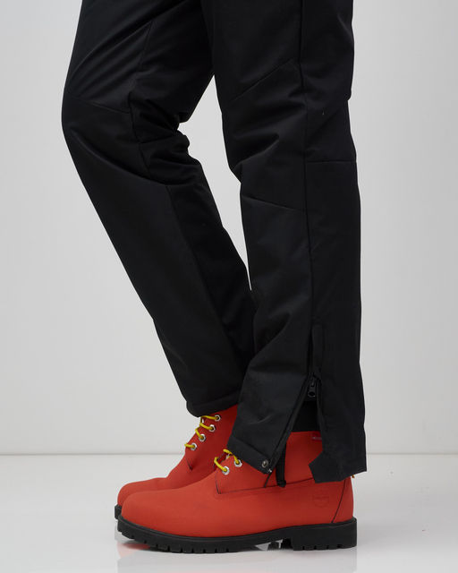 Горнолыжные мужские брюки зимние черного цвета 9800Ch - Mtforce фото 10