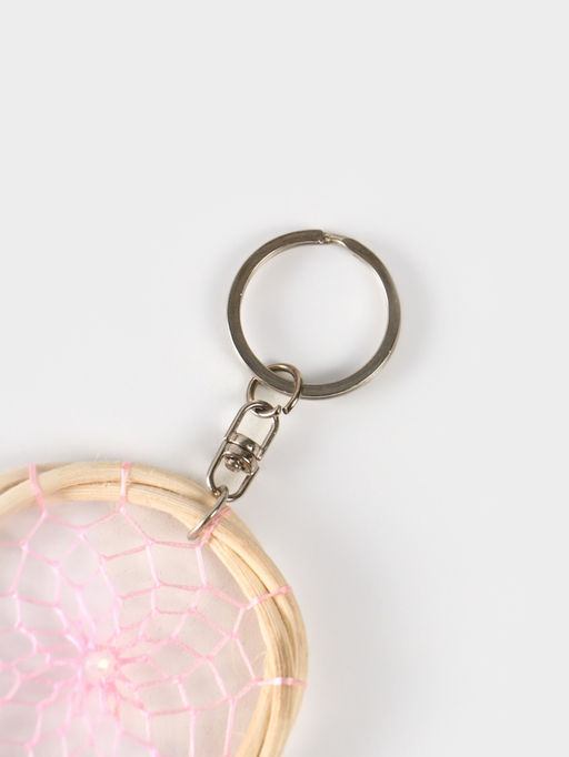 Брелок «Ловец снов», 17 см, розовый