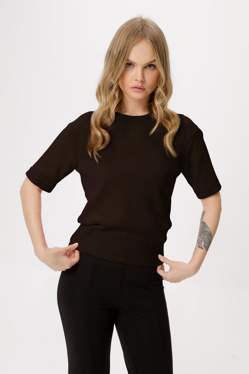 Джемпер Pirs 6352 коричневый  фото 2