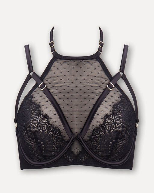 Кружевной бюстгальтер халтер - Deseo фото 3
