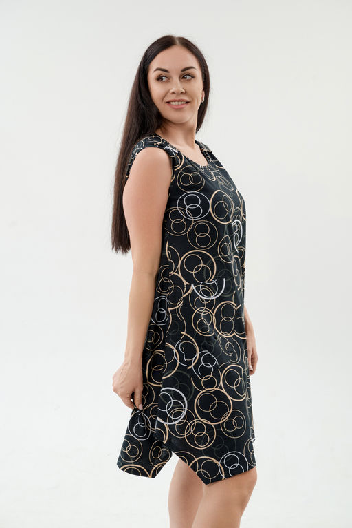 Платье женское из кулирки Кэтрин кольца - Амадэль фото 5